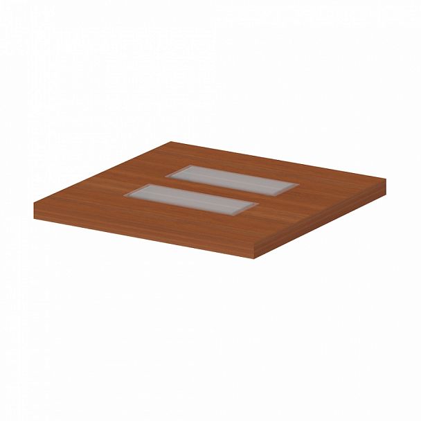 Вставка для квадратного стола на 8 человек "Форум" ПК-ФРМ-ВС40Х40-В1-35 миланский орех светлый - Вид 1