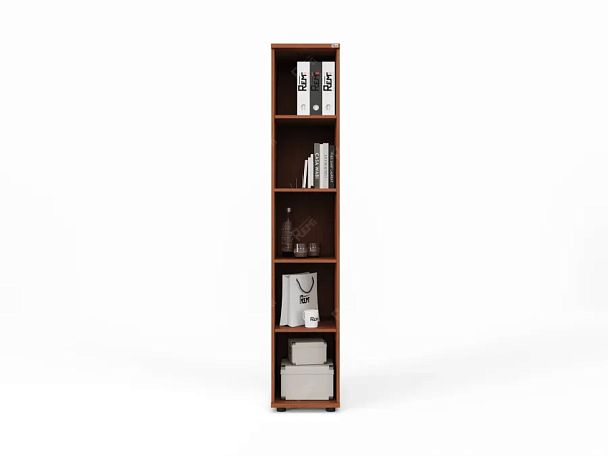 ЛАЙТ / LIGHT RLG026-35x55 Узкий стеллаж 35x55x183 Орех Итальянский - Вид 3