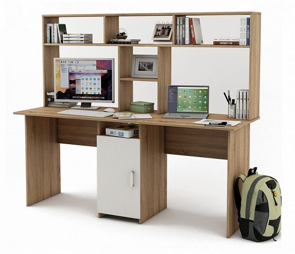 Стол компьютерный Лайт-10 СН - Вид 1