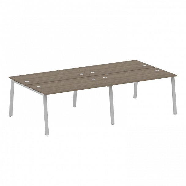 Рабочая станция "Metal System" БА.СМ-4.3 вяз/серый - Вид 1