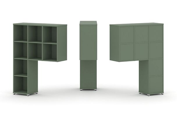 Concept Надставка высокая CN.ONV-001 Кобо/Металл Белый 1099*350*1486 - Вид 1