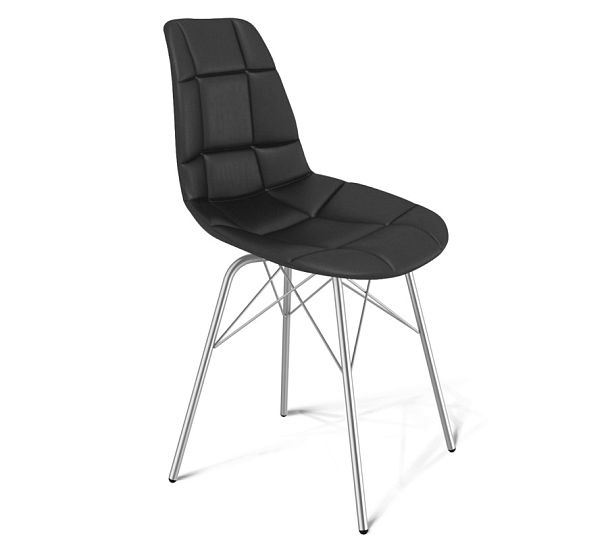 Стул Sheffilton SHT-ST29-C/S64 черный/хром лак - Вид 1