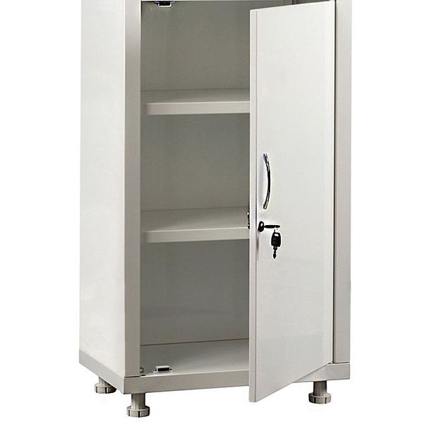 Шкаф медицинский 1-створчатый HILFE "МД 1 1650/SG" 1755х500х320 мм, стекло, белый, S26199201509 - Вид 5