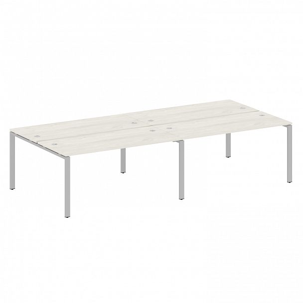 Рабочая станция "Metal System" БП.СМ-4.4 дуб наварра/серый - Вид 1