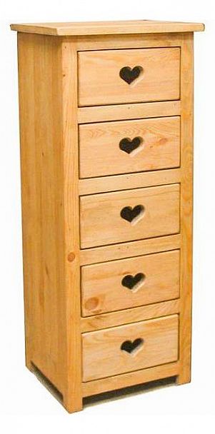 Комод Chif 5T Coeur - Вид 1