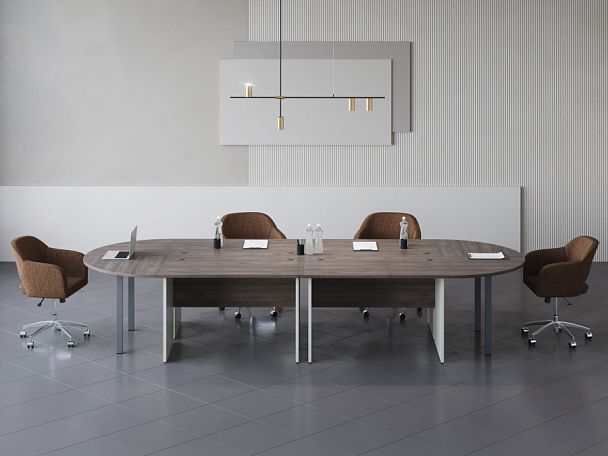 Шкаф для бумаг New Line  дуб шамони темный - Вид 27