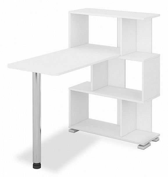 Стол компьютерный Домино СЛ-5-3СТ Белый - Вид 1
