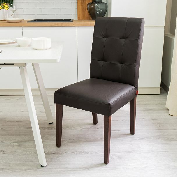 Стул Гаага Диамант, коричневый велюр - Вид 8