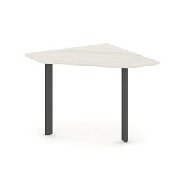 Style Project Next Угловой элемент переговорного стола SN-59.UPRG-001 Дуб Наварра/Металл Антрацит 980*980*750 - Фото предпросмотра