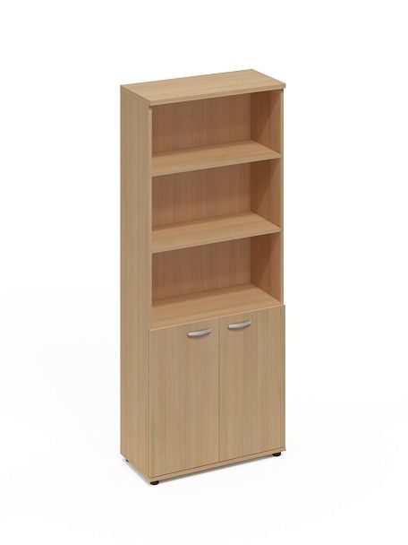 Шкаф для документов полузакрытый A4 А4 9371 БП натуральный дуб - Вид 1