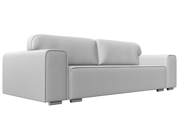 Прямой диван Лига-029 Экокожа белый - Вид 1