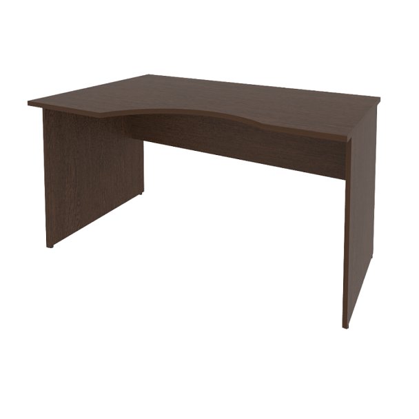 Riva Стол криволинейный левый А.СА-2 (L) Венге 1400*900*750 - Вид 1