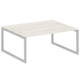 Metal System Quattro Р. ст. на О-образном м/к 50БО.РАС-СП-2.5 Дуб наварра/Серый металл 1800*1475*750 - Фото предпросмотра