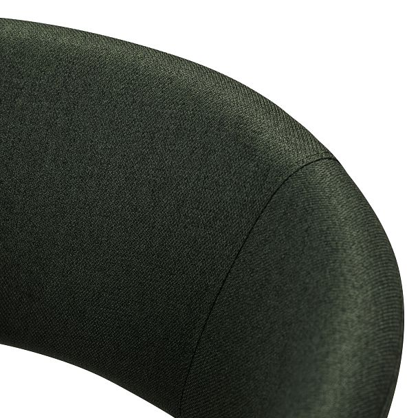 Кресло Hugs тёмно-зеленый/нат.дуб - Вид 5