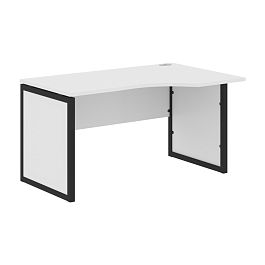 Стол эргономичный XQPCET 149(R) Белый/Антрацит 1400х900х750 XTEN-QP - Фото предпросмотра