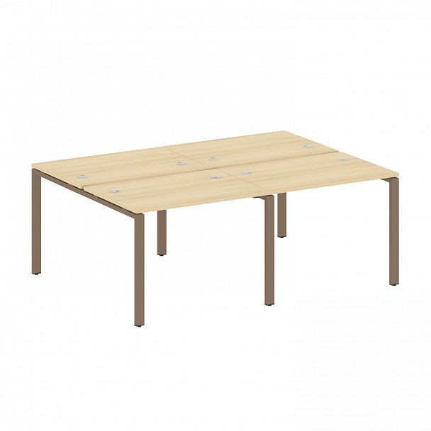 Рабочая станция "Metal System" БП.СМ-4.1 акация/мокко - Вид 1