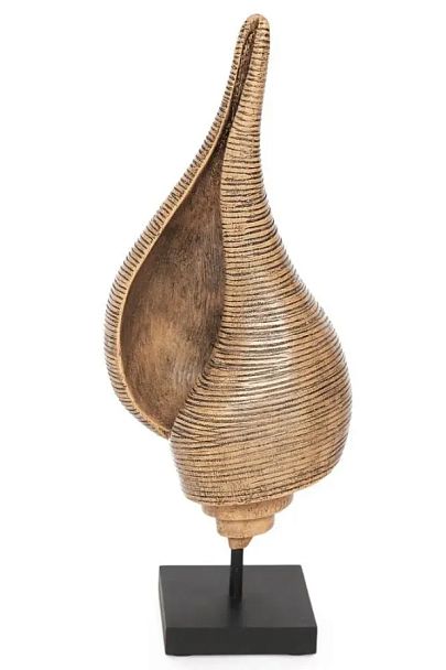 Декор ракушка Secret de Maison Шелл/Shell (мод. MA-1406), дерево манго, коричневый/brown - Вид 1