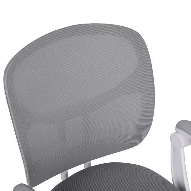 Кресло детское с подставкой для ног BRABIX "Toy MG-205", сетка/ткань TW, серое, 533153 - Вид 12