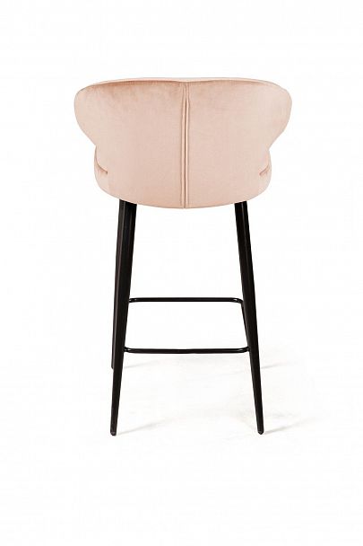 Стул полубарный Richard, бархат бежевый 5 - Вид 6