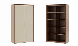 Шкаф для бумаг Concept 105x50x185,5 дуб капучино - Фото предпросмотра