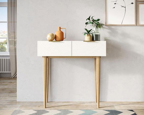 Консоль с двумя ящиками Line LN16/GR1/beige - Вид 4