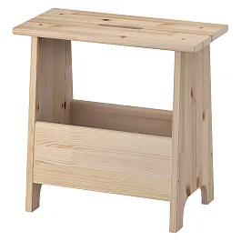 Табурет тумба деревянный, сосна, BRABIX "Scandi Wood SC-002", 490х250х450 мм, 641888, 004.02.35 - Фото предпросмотра