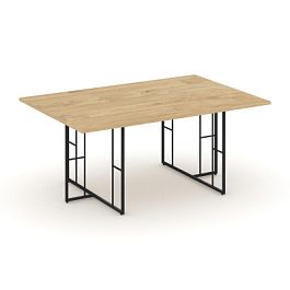 Rift Direct Стол переговорный RF.SPRG-002 Тиквуд Светлый/Металл Черный 1780*1180*750 - Фото предпросмотра