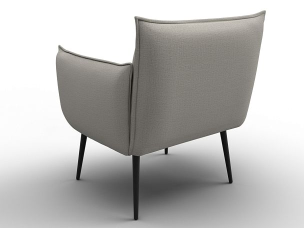 Кресло Лига-083 Рогожка бежевый - Вид 5