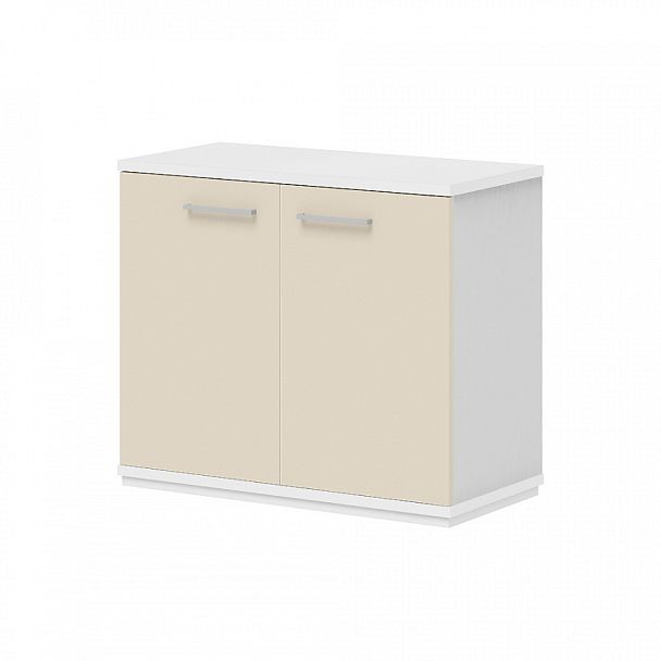 Фригобар "Министр"  ПК-МИН-ШХ79Х90/18/35-В1-1188 бежевый песок + белый - Вид 1