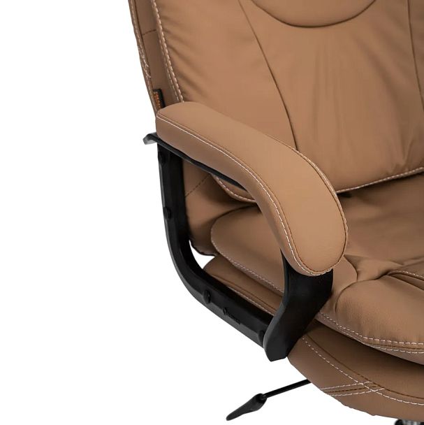Кресло Комфорт Лт/Comfort Lt (22), кож/зам, св.-коричневый - Вид 10