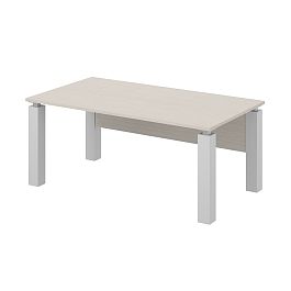 Стол рабочий "Дипломат"  ПК-ДП-СТ180Х100/А-В1-1247 дуб беленый новый - Фото предпросмотра