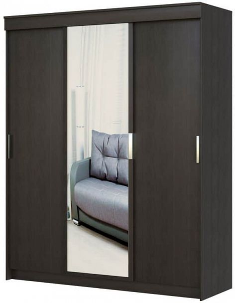 Шкаф-купе "Оптима" 180 (зеркало) - Вид 4