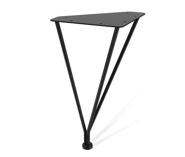 Столик журнальный Sheffilton SHT-CT29 черный муар/хромикс бронза - Вид 5