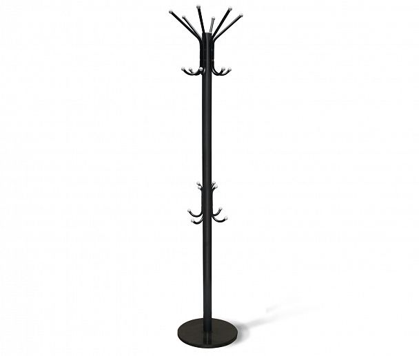 Вешалка Sheffilton SHT-CR450 черный/серый/мрамор - Вид 2