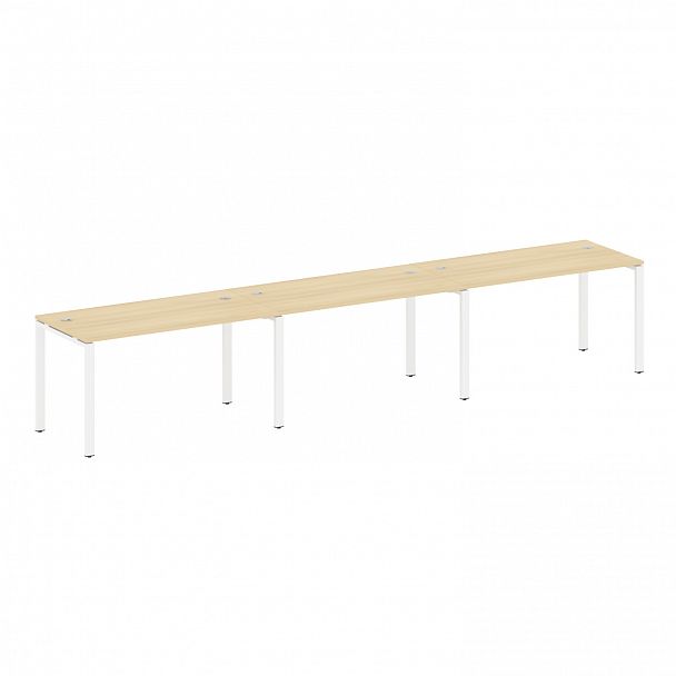 Рабочая станция "Metal System" БП.СМ-3.3 акация/белый - Вид 1