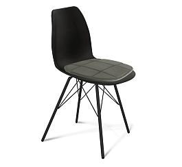 Стул Sheffilton SHT-ST29-CN4/S37 черный/темный графит/черный муар - Фото предпросмотра