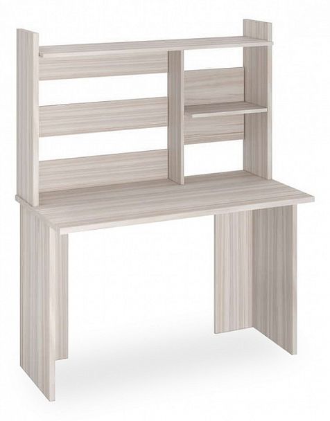 Стол компьютерный Домино Lite СКЛ-Прям120(без тумбы)+НКЛ-120 Карамель - Вид 1