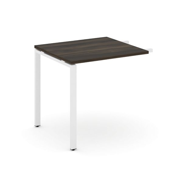 Concept Брифинг-приставка CN.BR-000 Дуб Мали/Металл Белый 780*720*750 - Вид 1