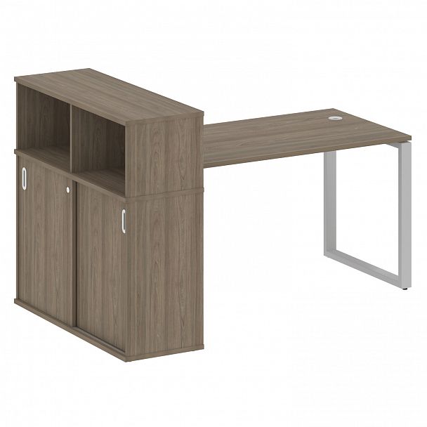 Рабочая станция "Metal System" БО.РС-СШК-3.3 вяз/серый - Вид 1