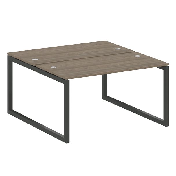 Metal System Quattro Р. ст. на О-образном м/к 50БО.РАС-СП-2.3 Вяз/Антрацит металл 1400*1475*750 - Вид 1