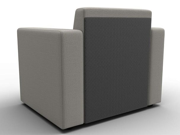 Кресло Лига-093 Рогожка бежевый - Вид 5