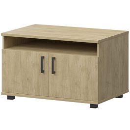 Тумба для оргтехники НТ-340.Ч Баттл Рок 896x598x617 Аргентум - Фото предпросмотра