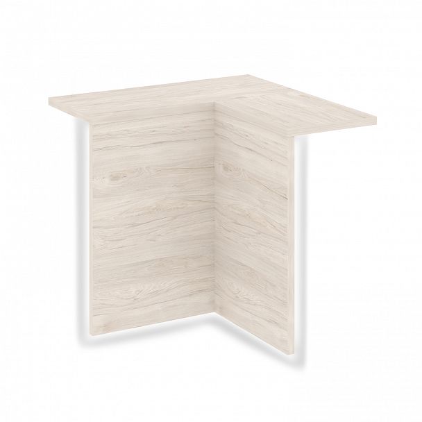 Накладка угловая высокая внутренняя с подсветкой "Onix" О.R-NU.V.VNU.S денвер светлый - Вид 1