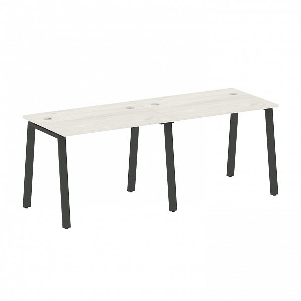 Рабочая станция "Metal System" БА.СМ-2.1 дуб наварра/антрацит - Вид 1