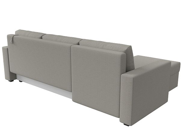 Диван угловой Траумберг Лайт левый угол Рогожка бежевый - Вид 5