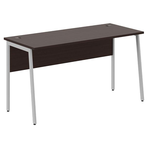 Стол прямой СП-3.1P Венге Магия/Алюминий 1400х608х755 IMAGO PLUS - Вид 1