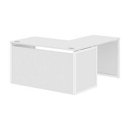 Стол угловой XQPCT 1415H Белый/Белый 1400х1500х750 XTEN-QP - Фото предпросмотра