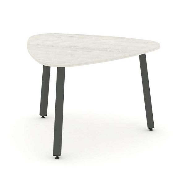 Стайл Проджект Стол переговорный SN-5.SPRG-71.3 Дуб Наварра/Металл Антрацит 1200*1200*750 - Вид 1