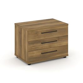 Rift Тумба опорная/приставная RF.TOP-021 Сандал Янтарный/Металл Черный 600*450*523 - Фото предпросмотра