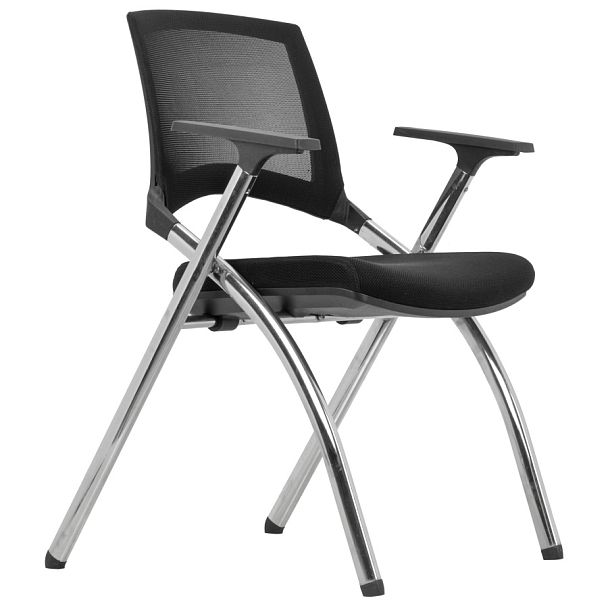 Комплект кресел, 2 шт, CHAIRMAN CH890, ткань/сетка, черный - Вид 1